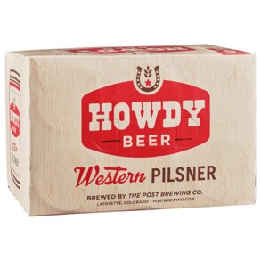 Howdy Western Pils 6pk 12 oz Cans